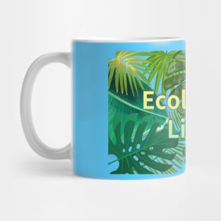 Eco-local living,palm treesummer, summertime, summer season Mug